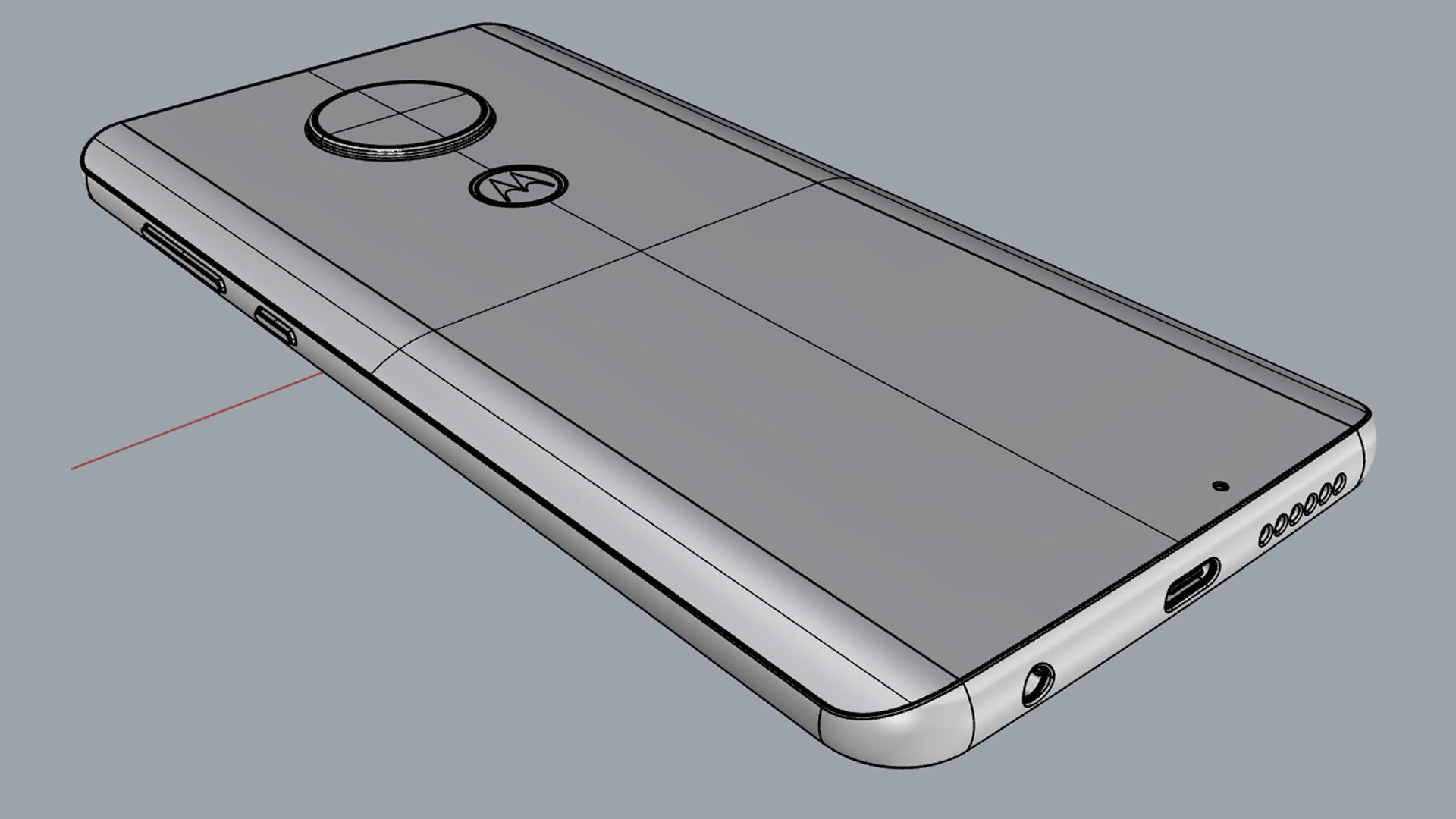 Motorola Moto G7 Black 3D model_20