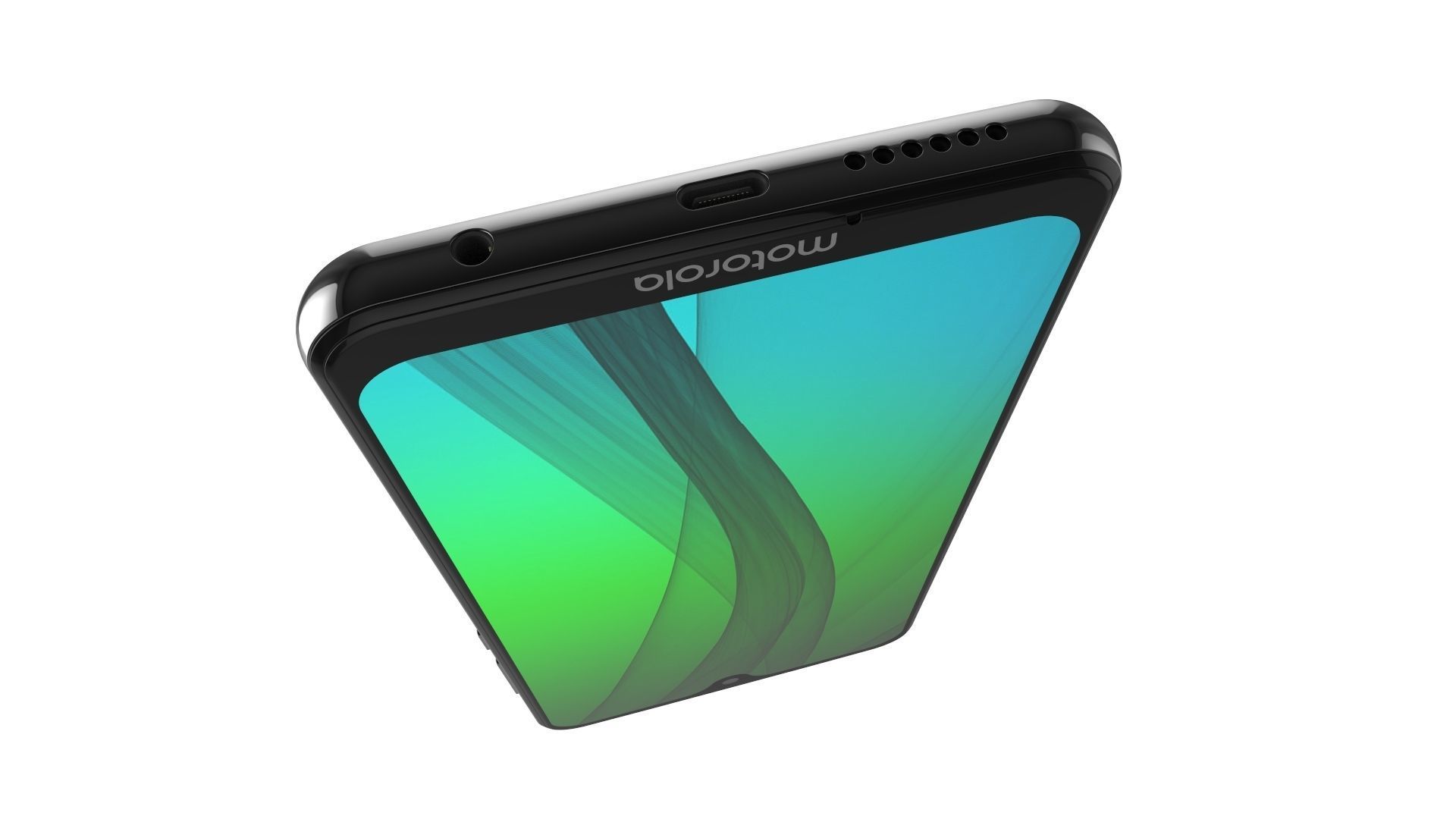 Motorola Moto G7 Black 3D model_14