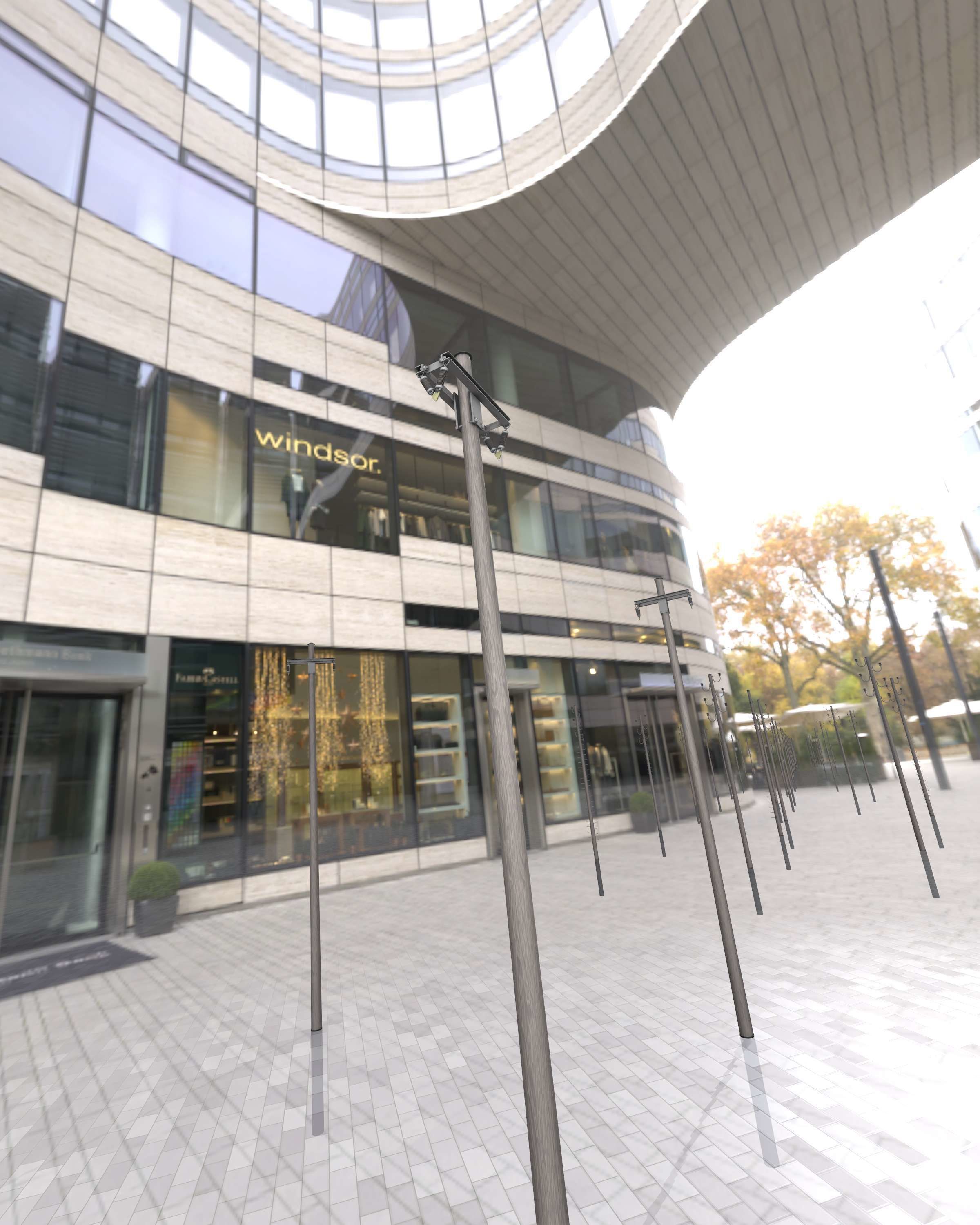 Wood Electricity Poles - Object 009 Low-poly 3D model_18