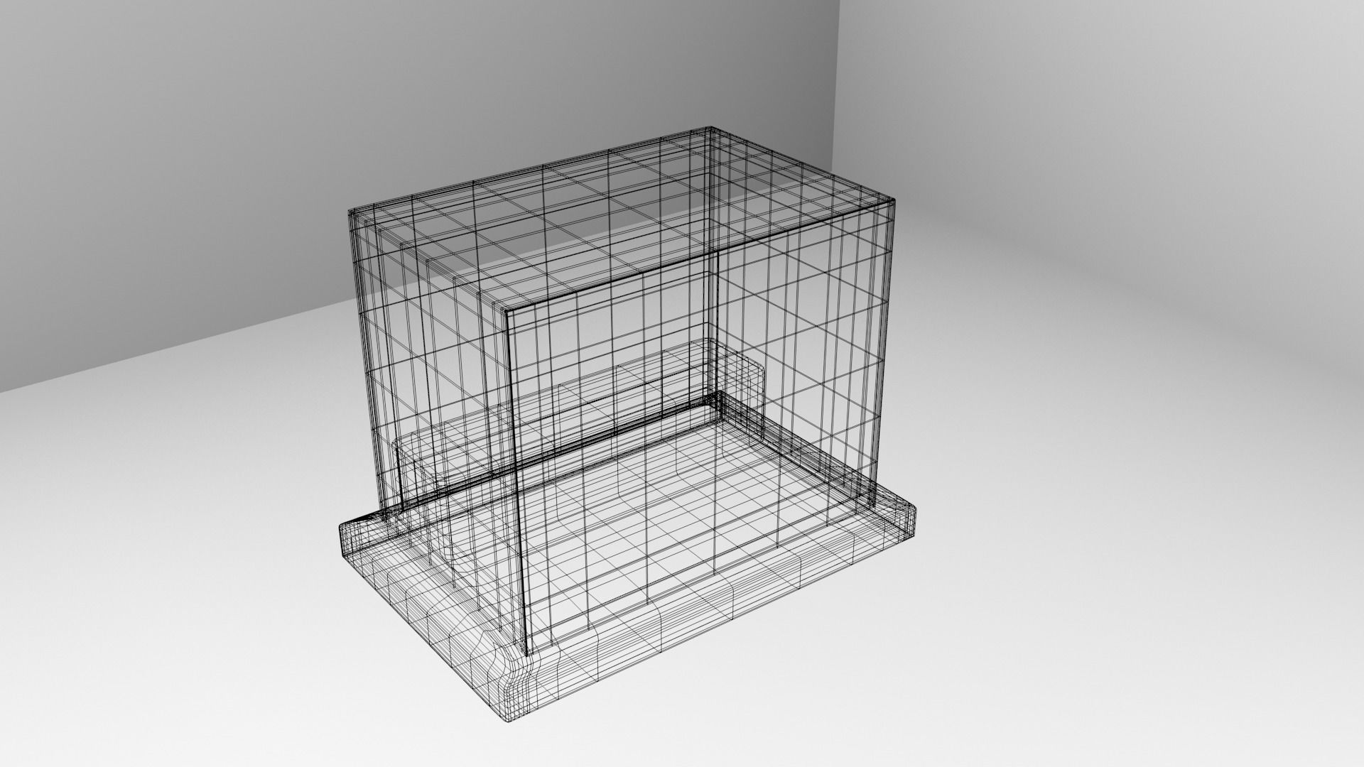 Acrylic Case 5 3D model_4