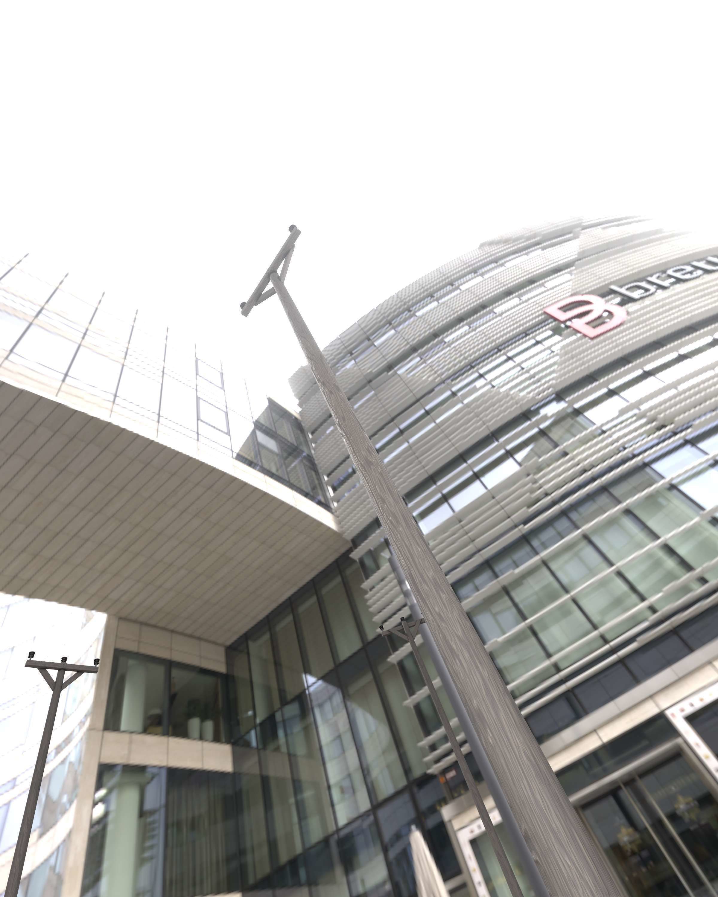 Wooden Electricity Pylon - Object 015 Low-poly 3D model_27