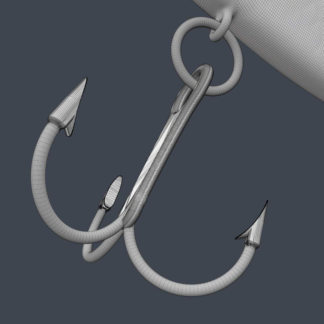 Fishing Lure 3D model_11