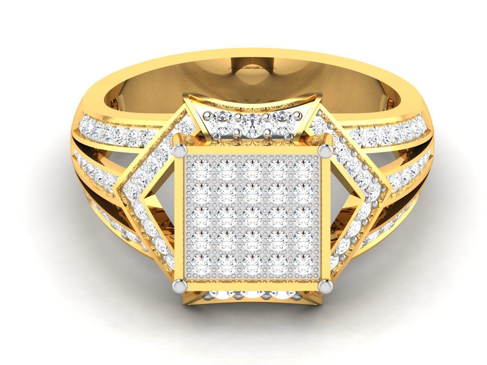 31 Women Ring 3dm render details bulk collection  3D print model_8