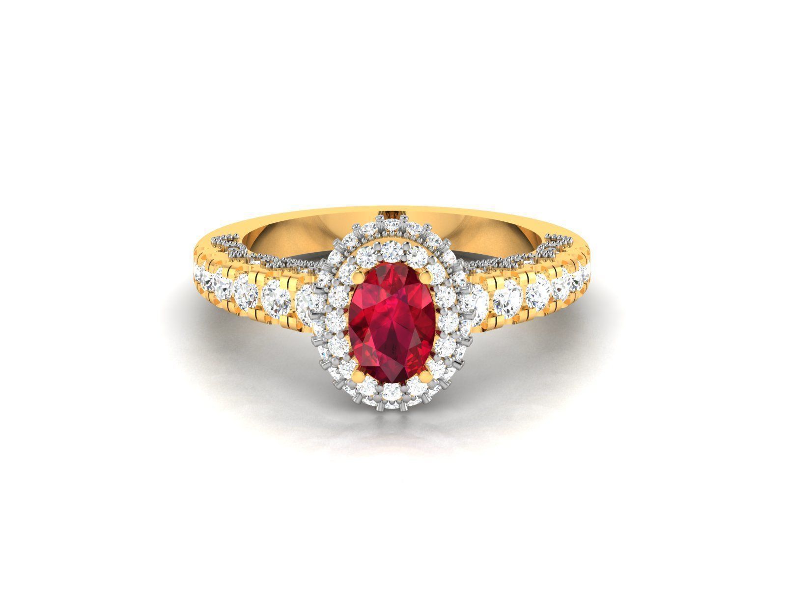 31 Women Ring 3dm render details bulk collection  3D print model_27