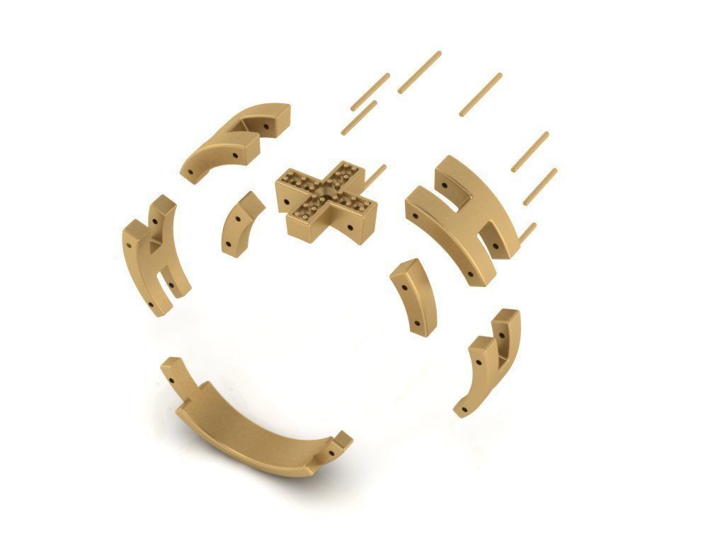 Mens Ring  3D print model_5