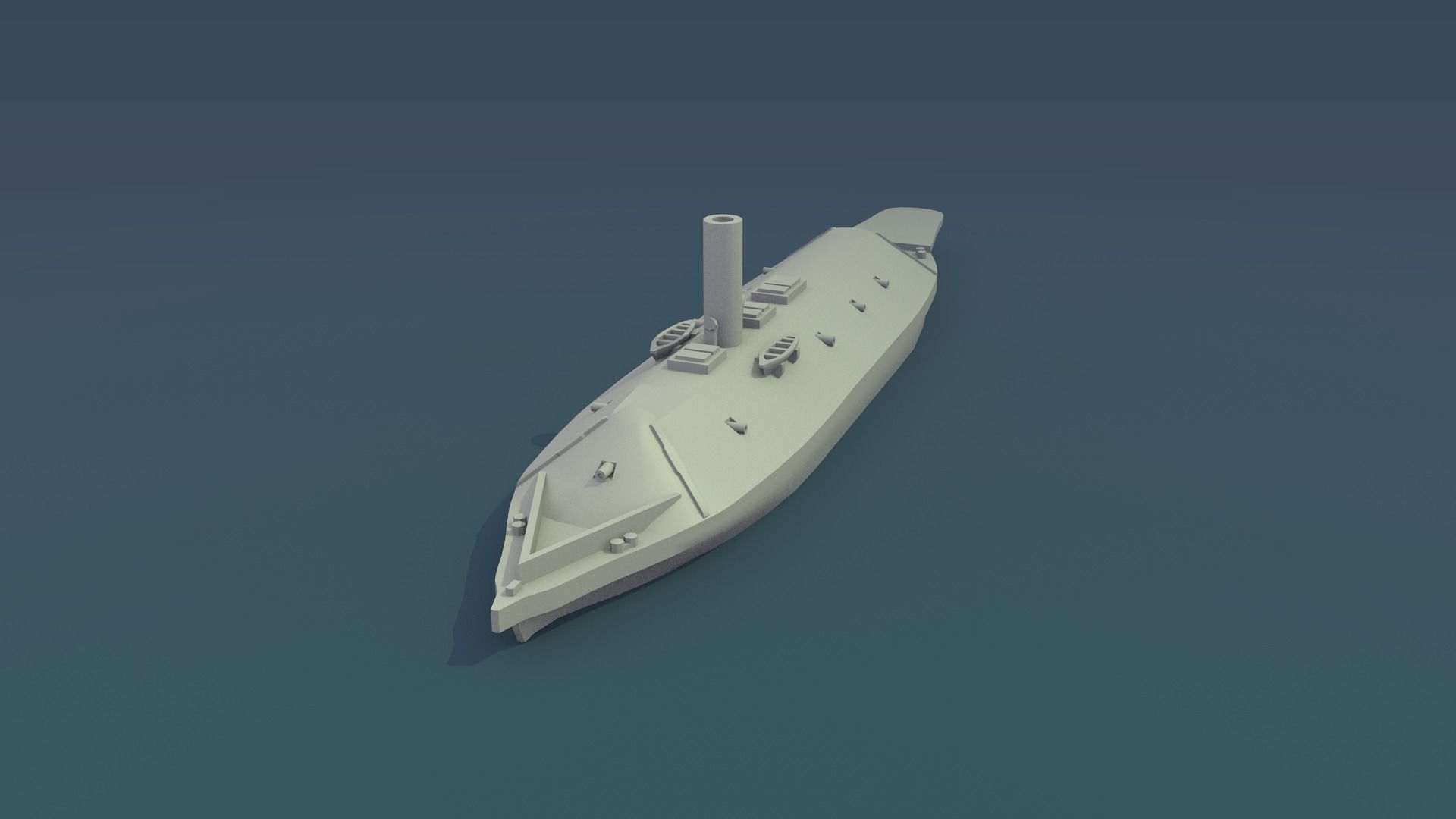 CSS Virginia 1862 3D model 3D printable | CGTrader