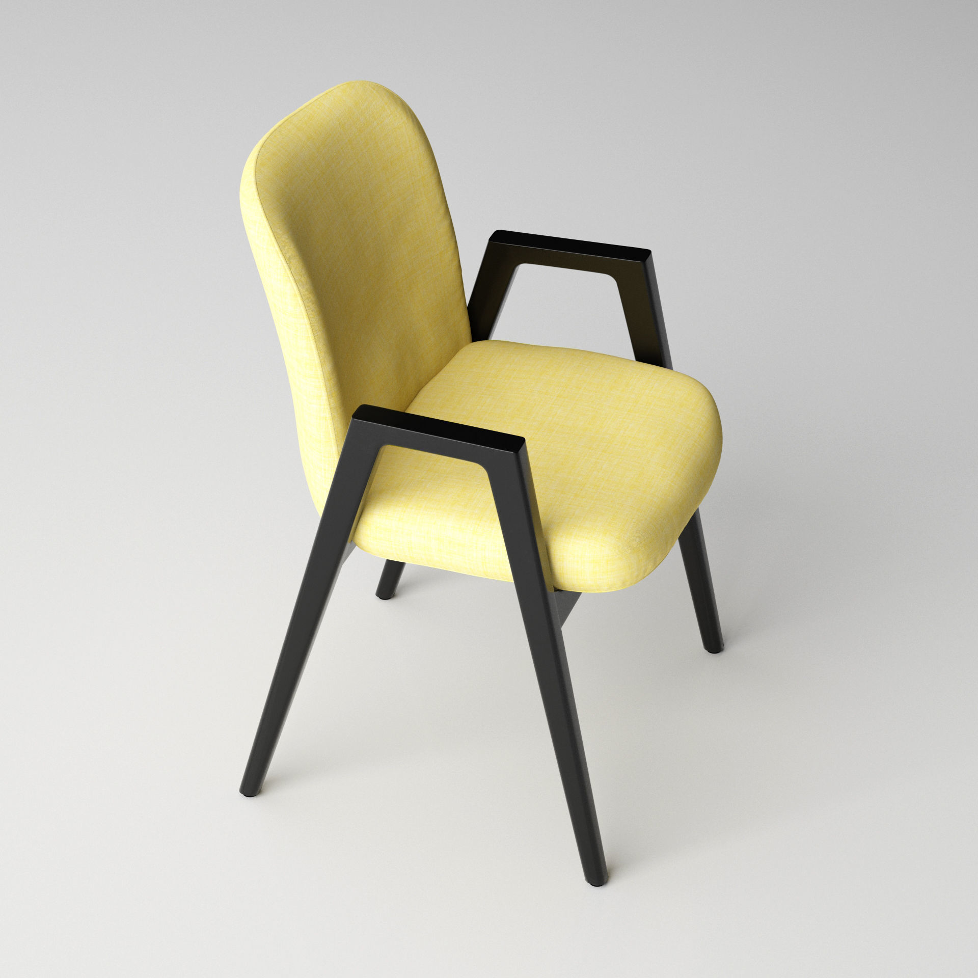 Dining Chair - High Quality Furniture 02 3D model_2