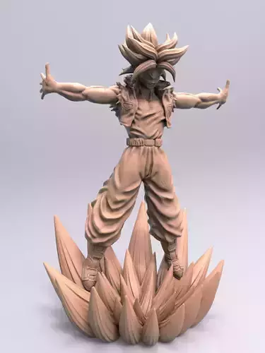 Trunks - Dragon Ball Z for 3d print 3D print model