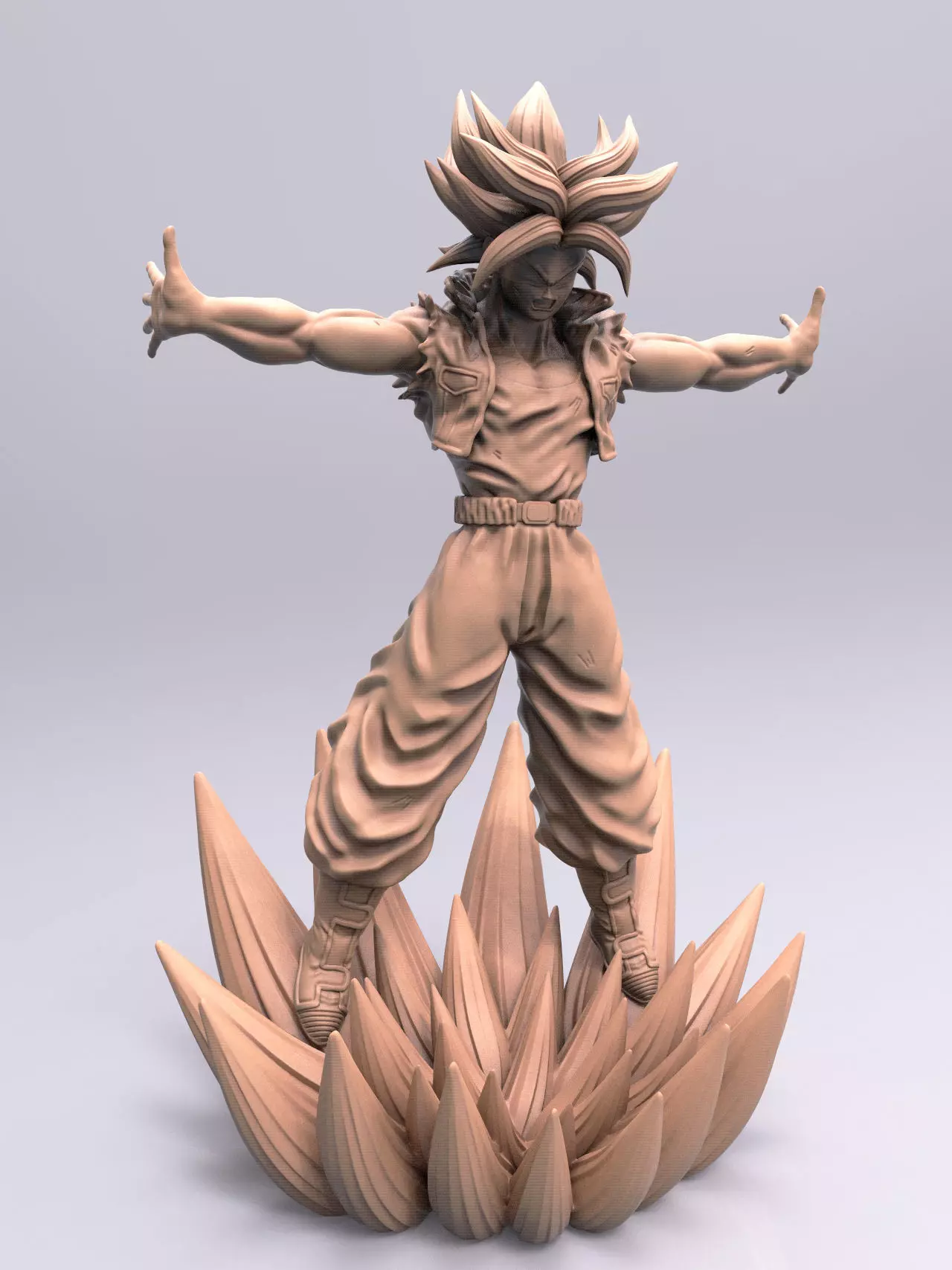 Trunks - Dragon Ball Z for 3d print 3D print model_0