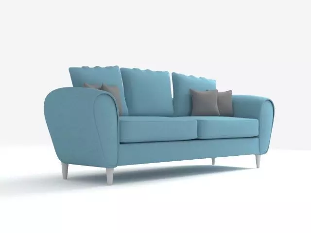modern sofa 3D model_0