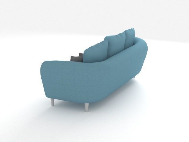 modern sofa 3D model_3
