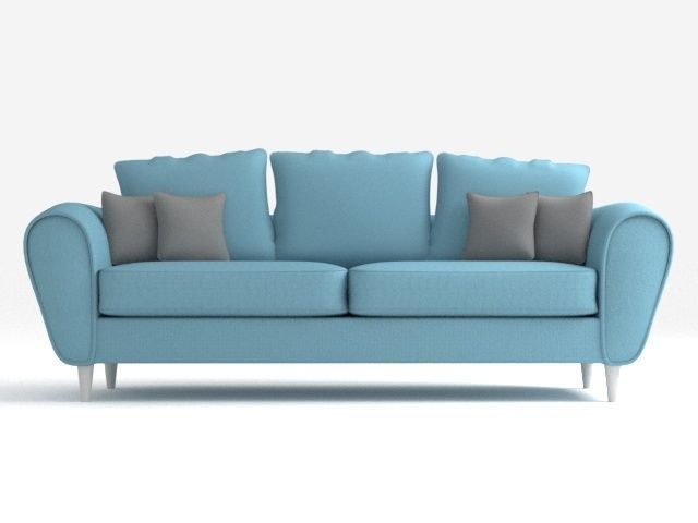 modern sofa 3D model_1