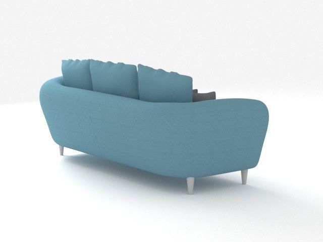 modern sofa 3D model_4
