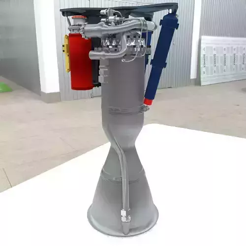 Rutherford Rocket Engine 3D model