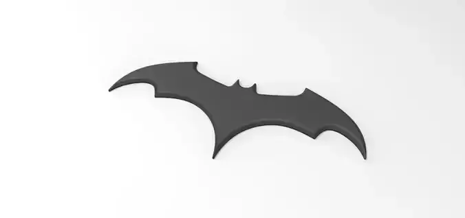 3D printable Batman emblem for cosplay costume