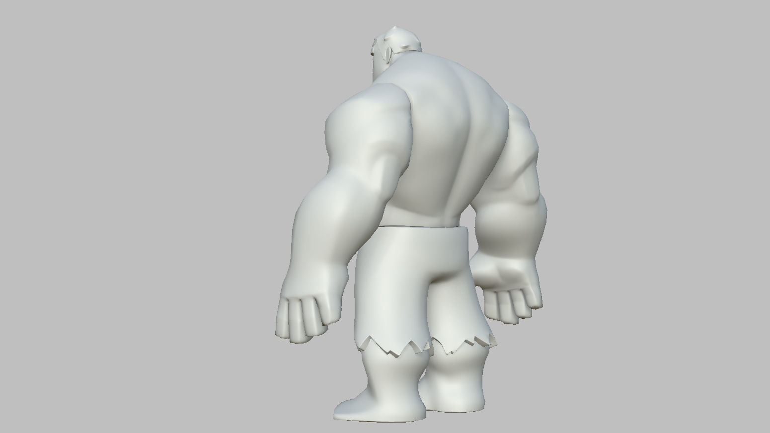 Character - Cartoon - Hulk Infinity Fan Art Low-poly 3D model_30