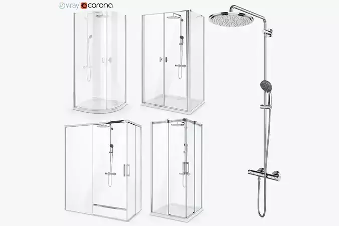 Radaway shower set 50