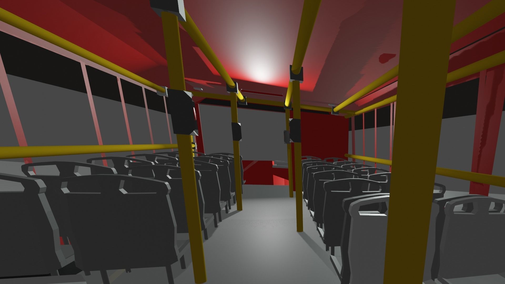 BUS AND BUS STATION 3D model_3
