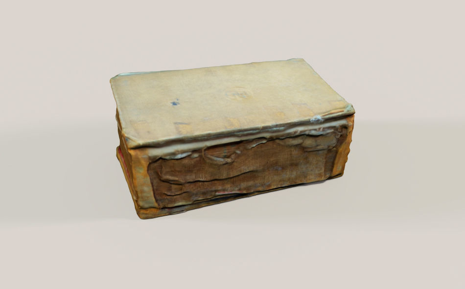 Old Spanish Book 3D model_6