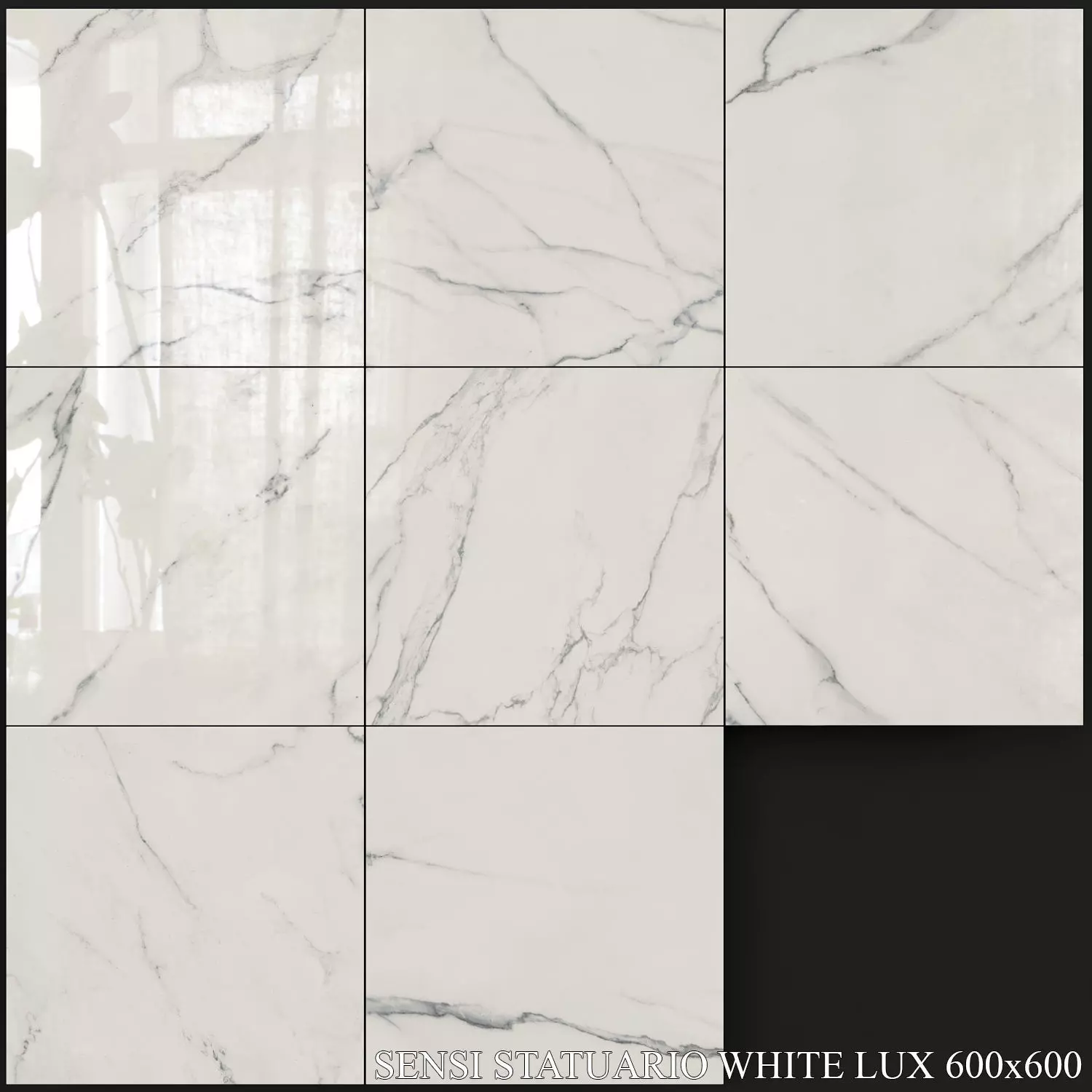 ABK Sensi Statuario White Lux 600x600 3D model_0