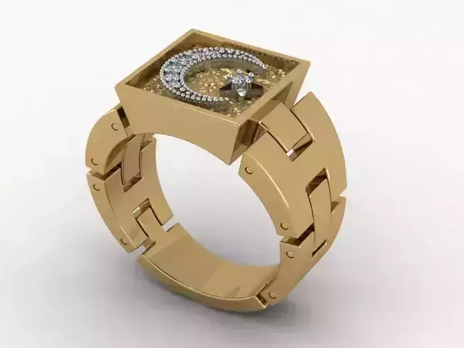 Mens Muslim Ring