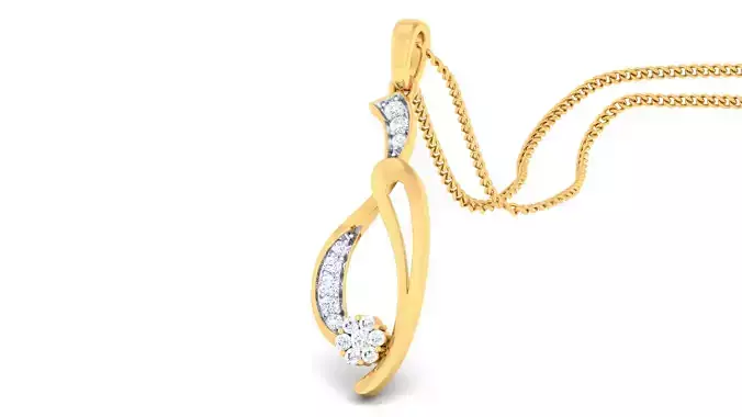 Women pendant-earrings set mgx render detail 3D print model