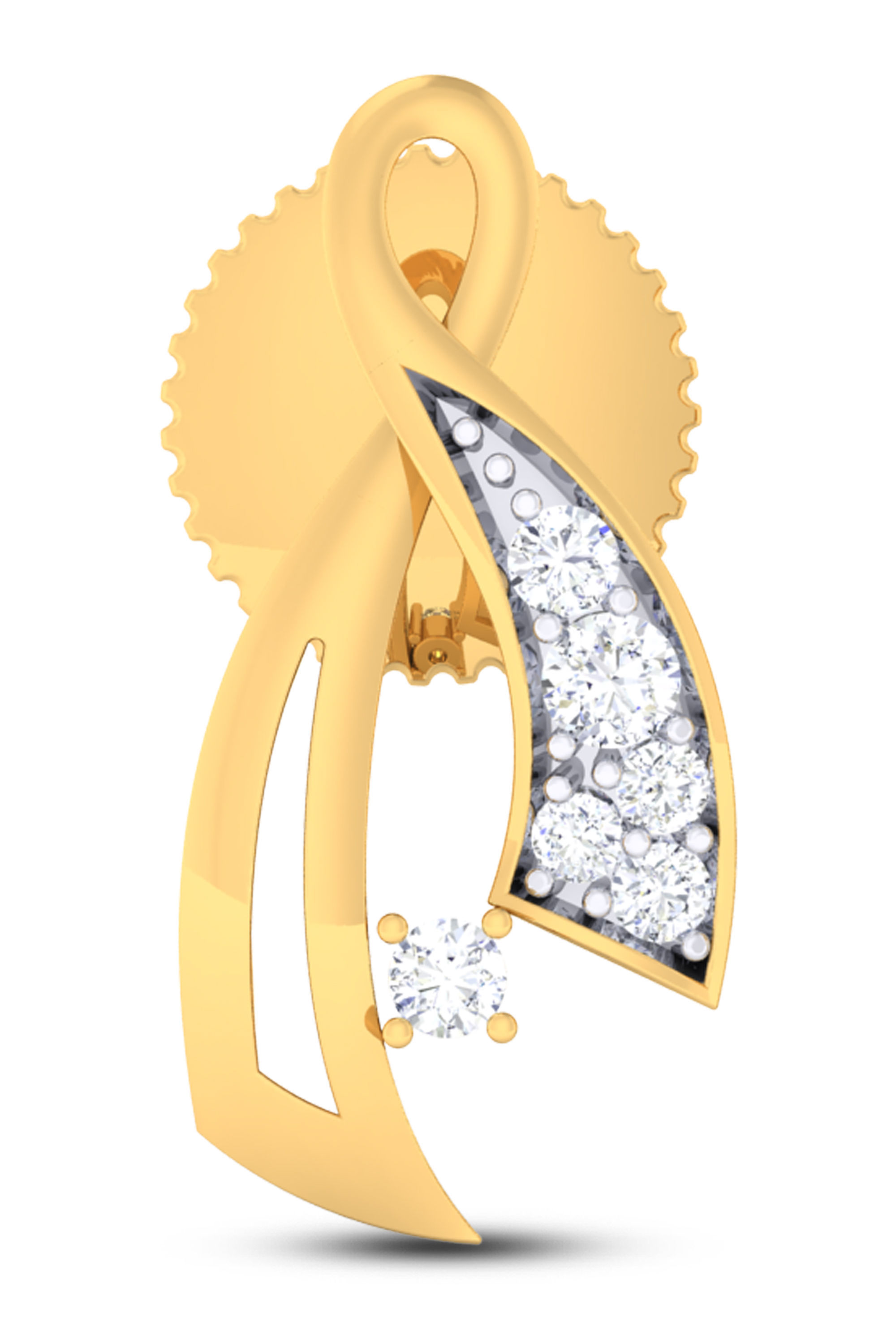 Women pendant-earrings set 3dm mgx render detail 3D print model 3D print model_2