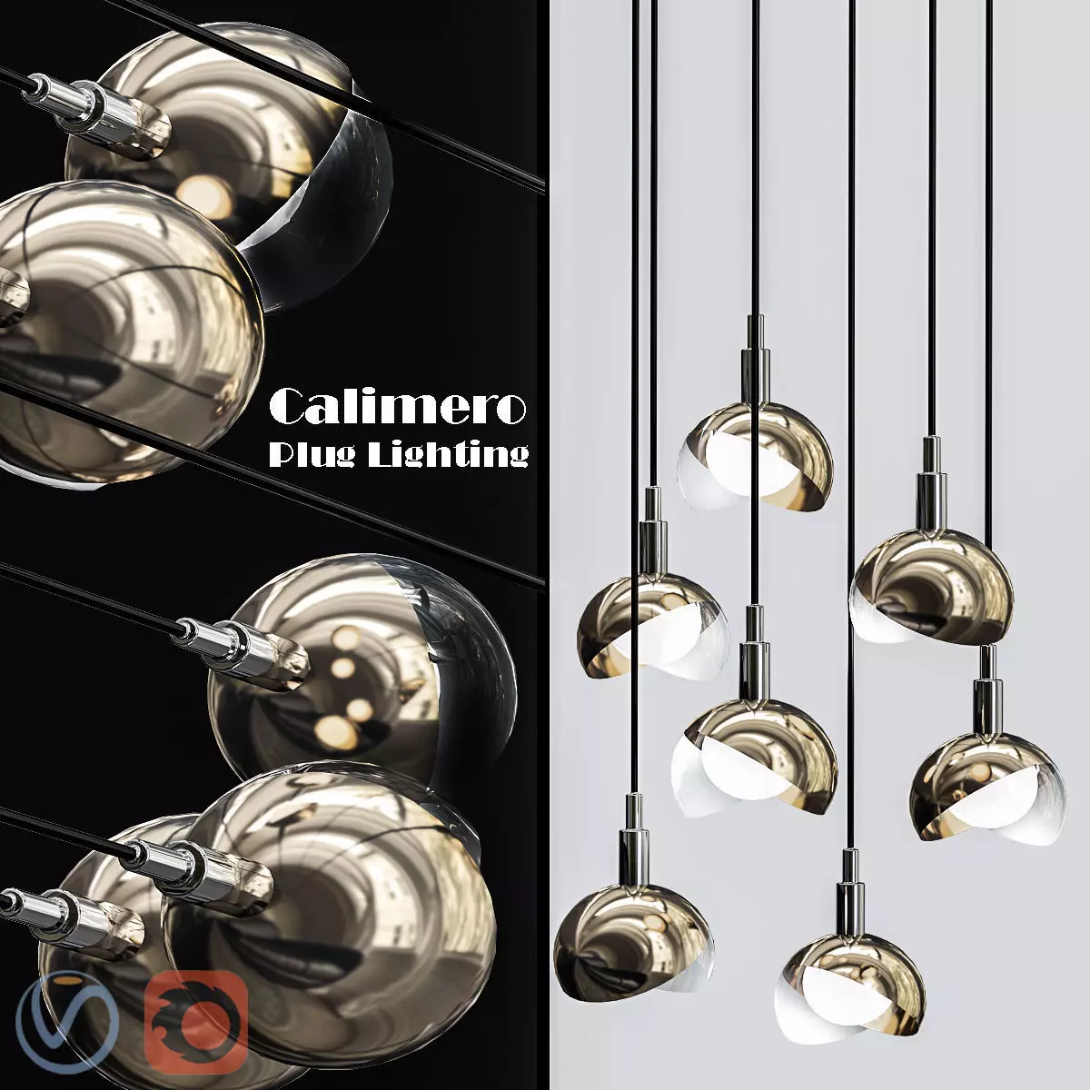 Calimero Plug Lighting 3D model