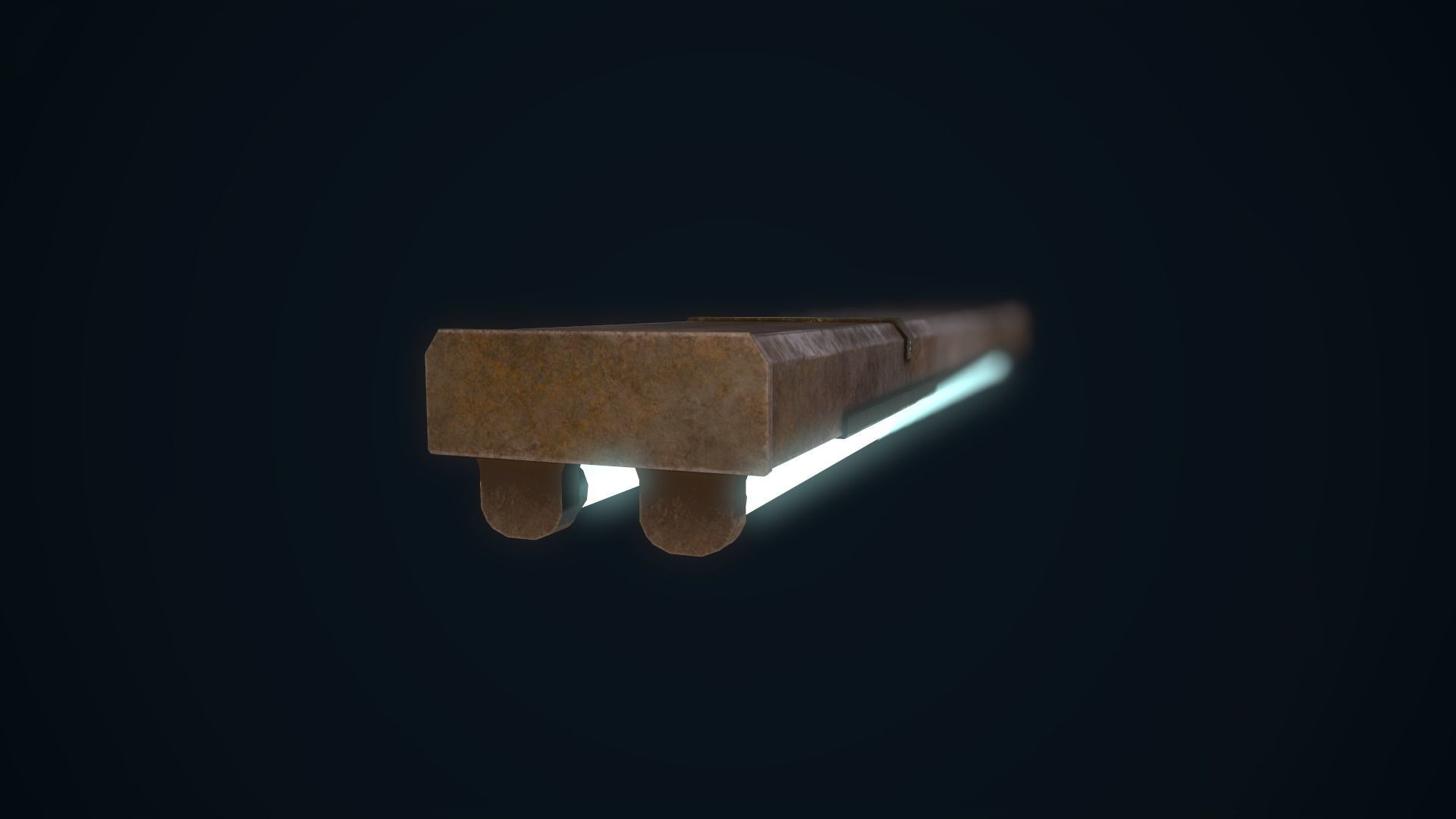 Ceiling Light Low-poly 3D model_15