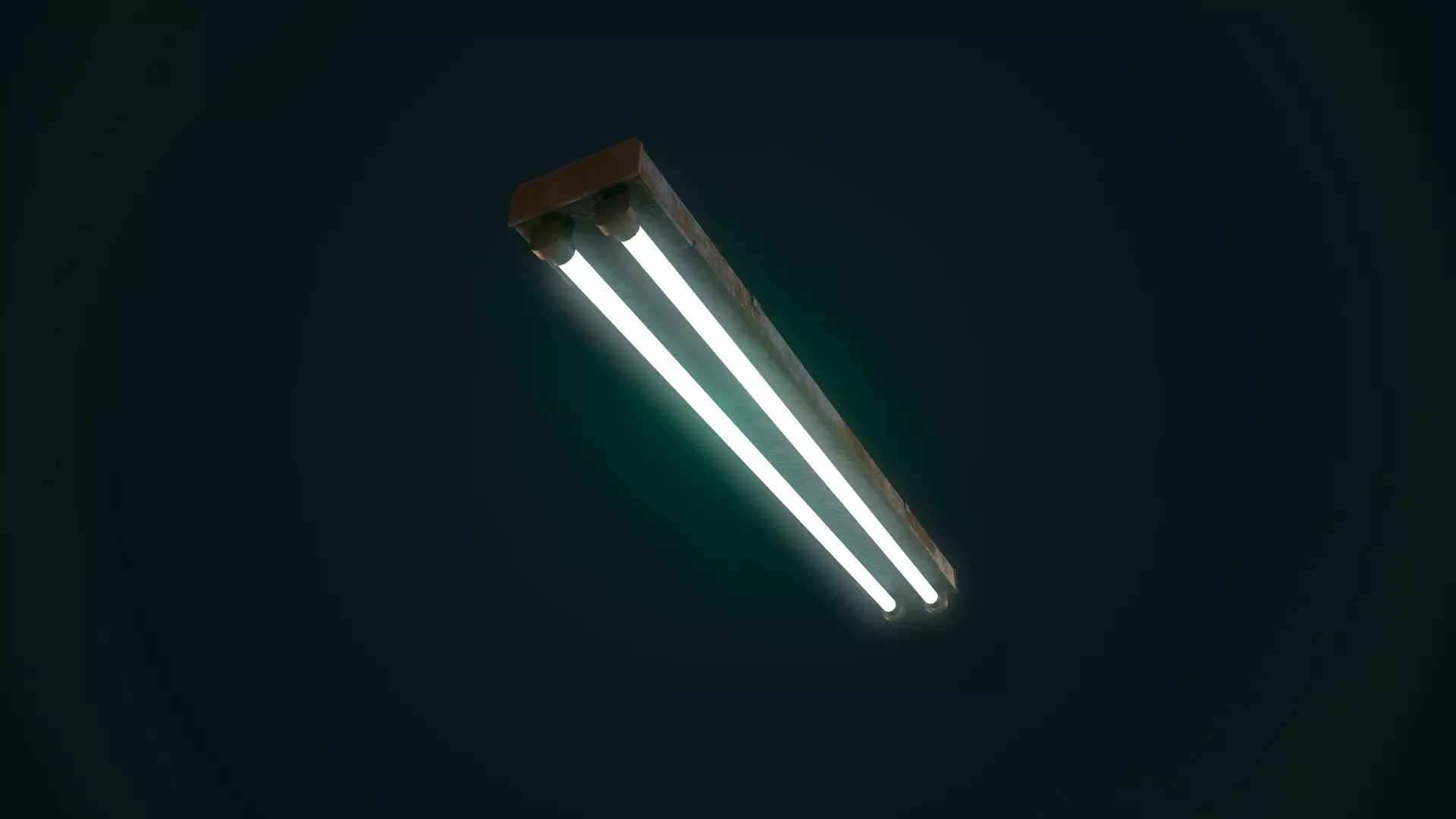 Ceiling Light Low-poly 3D model_0