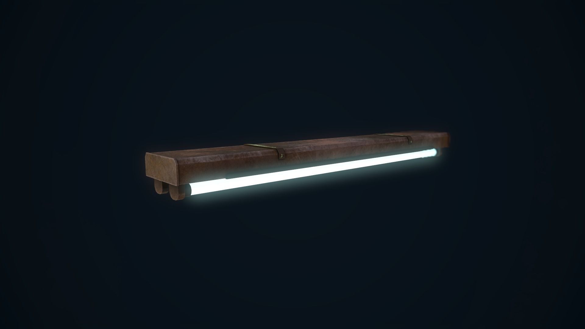 Ceiling Light Low-poly 3D model_4