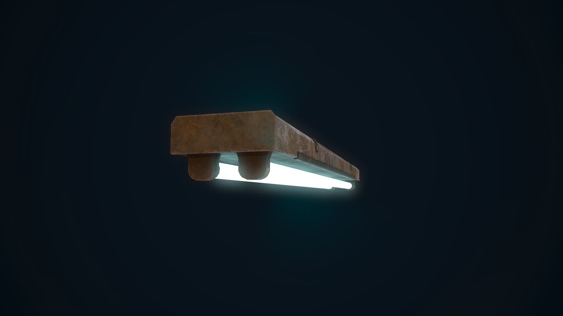 Ceiling Light Low-poly 3D model_17