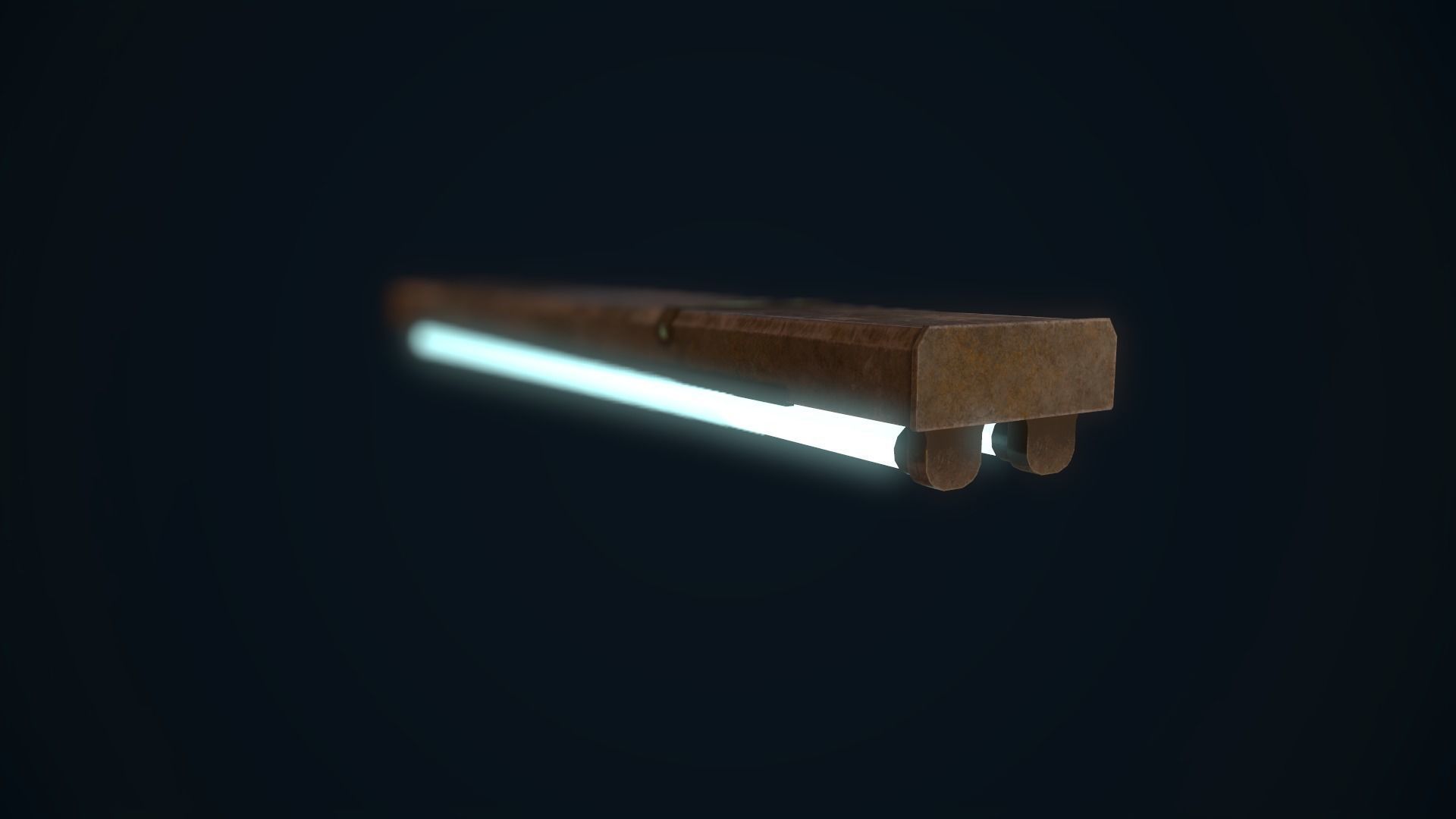 Ceiling Light Low-poly 3D model_14