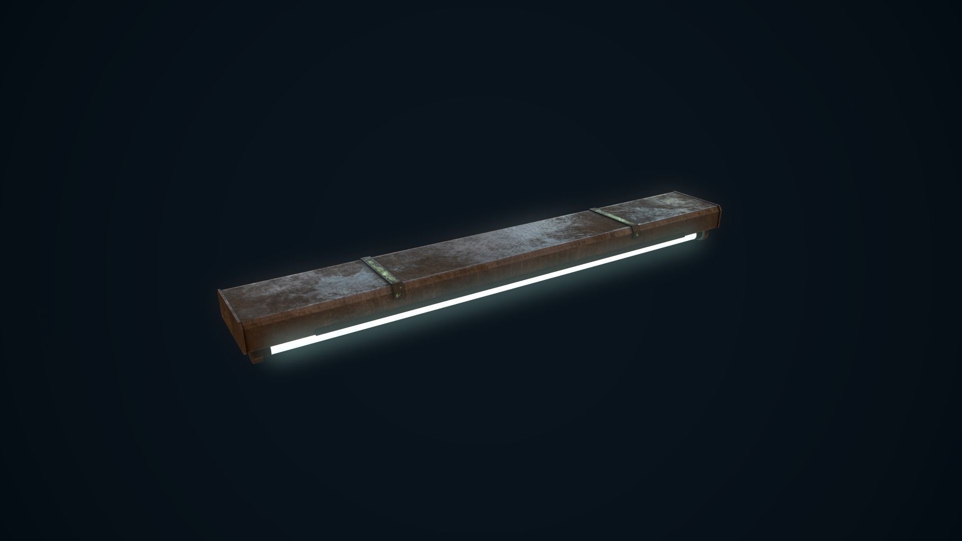 Ceiling Light Low-poly 3D model_11