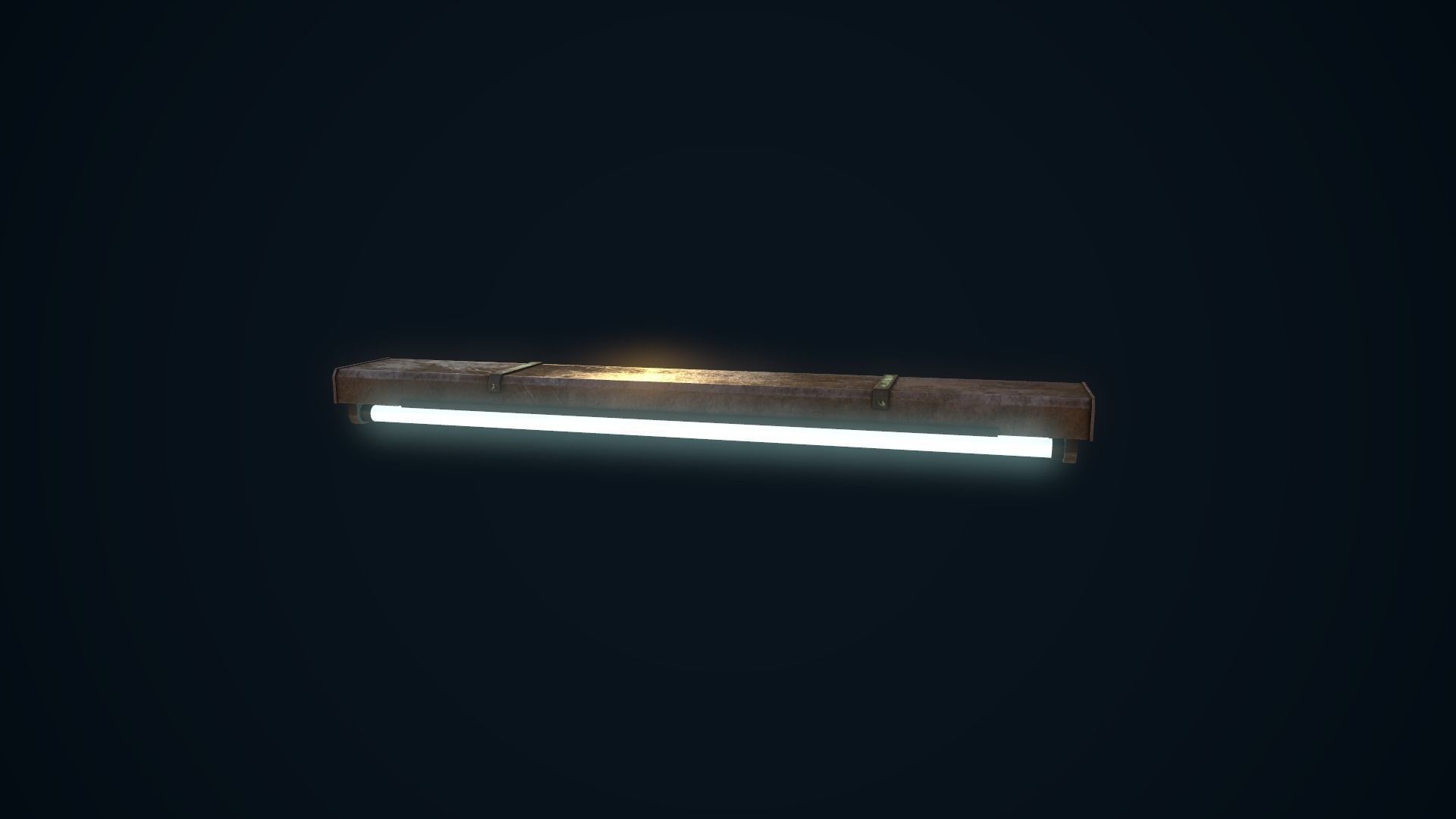 Ceiling Light Low-poly 3D model_3