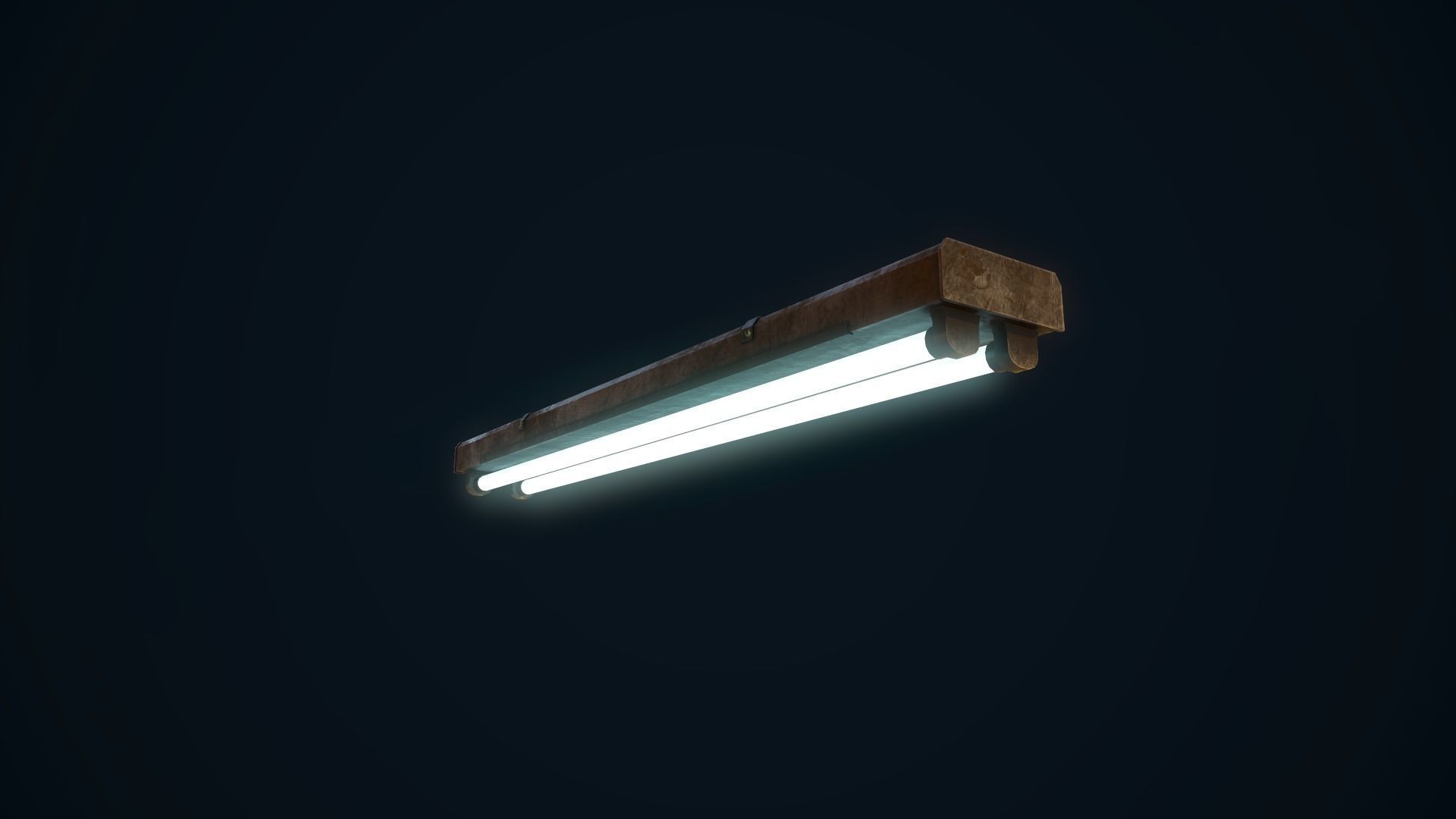 Ceiling Light Low-poly 3D model_6