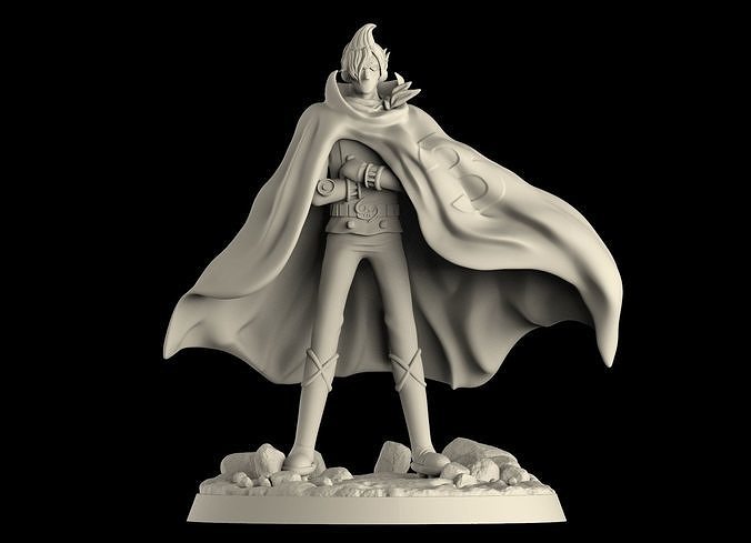 Sanji One piece 3D print model