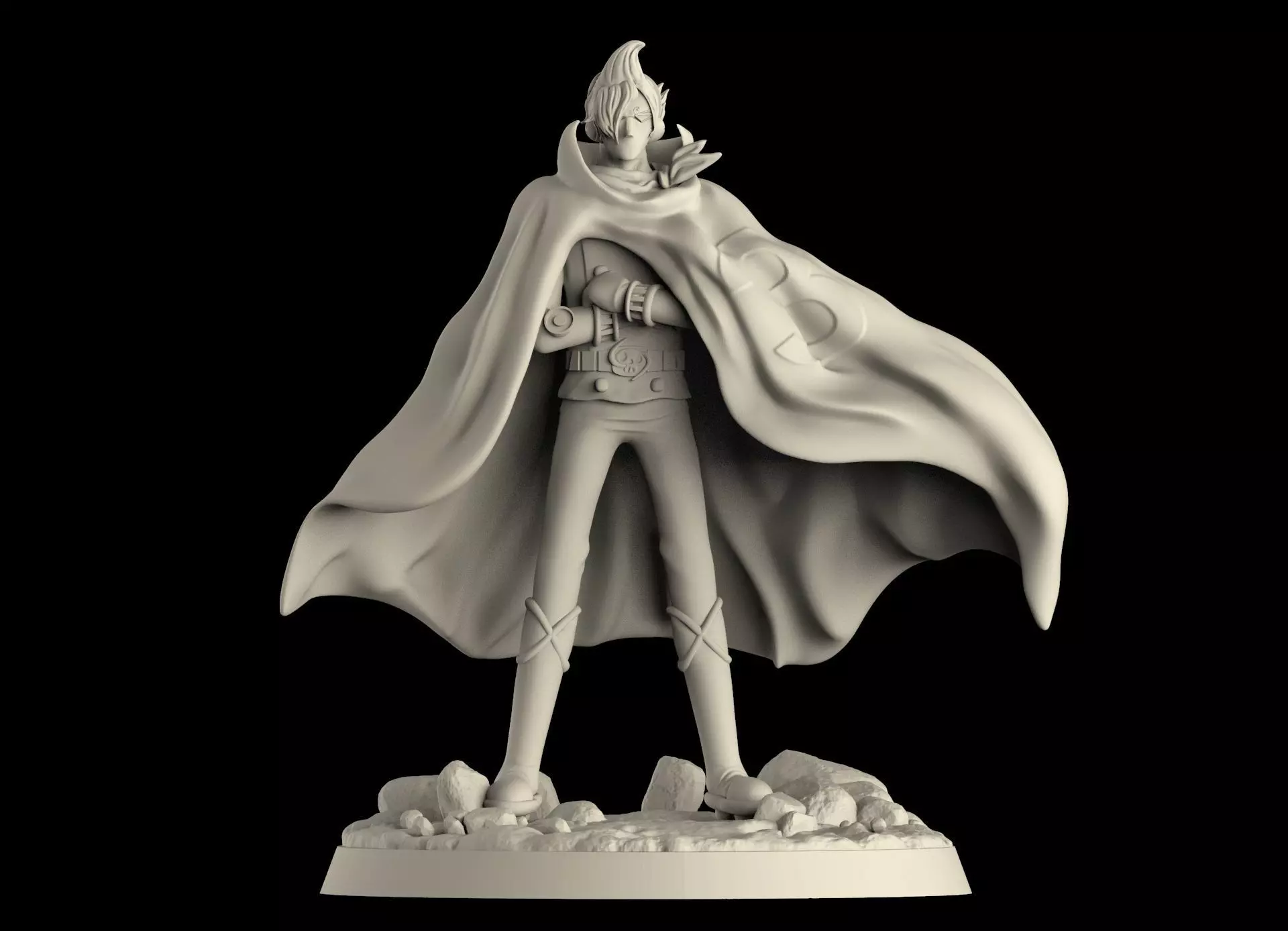 Sanji One piece 3D print model_0