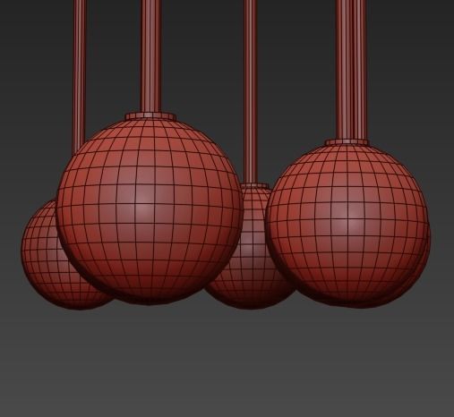 fluorescent lamp 3D model_3