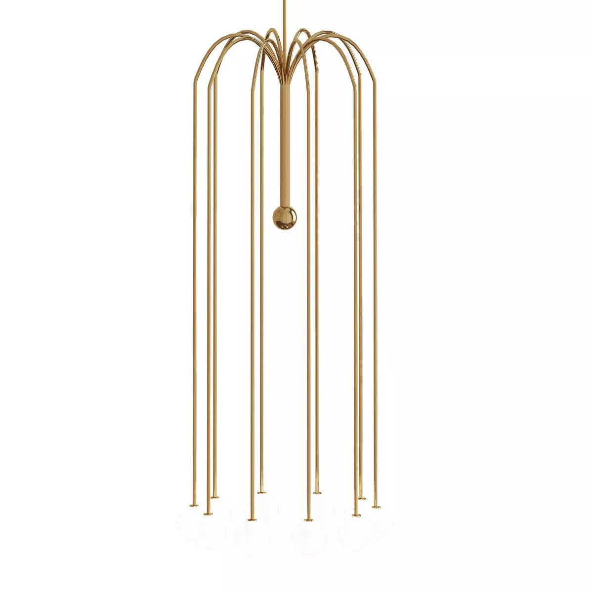 fluorescent lamp 3D model_0