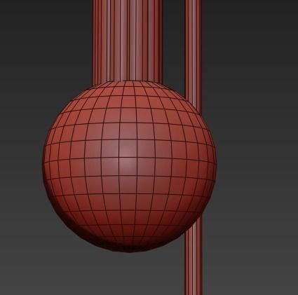 fluorescent lamp 3D model_2