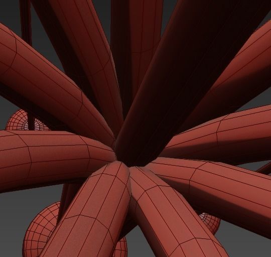 fluorescent lamp 3D model_5