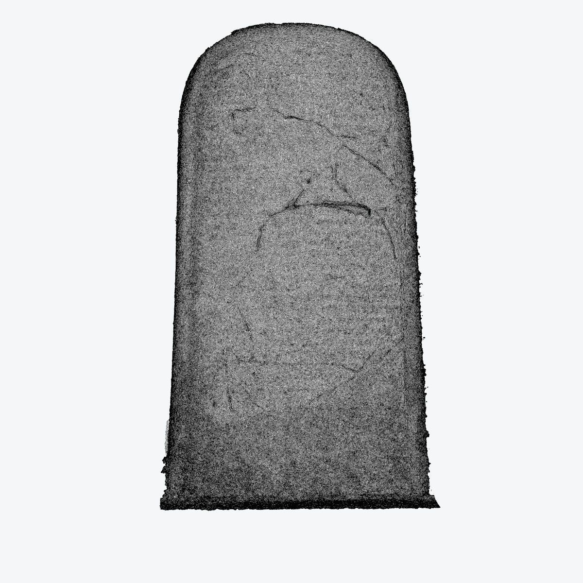 ASSYRIAN - MESHA STELE 3D model_2