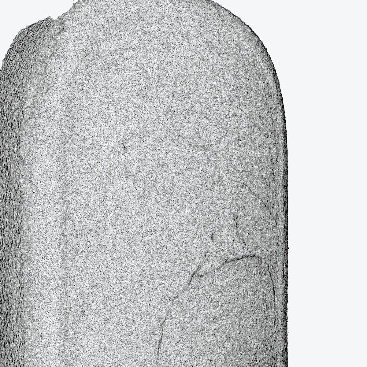 ASSYRIAN - MESHA STELE 3D model_26