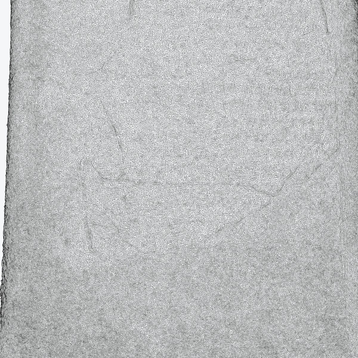 ASSYRIAN - MESHA STELE 3D model_10