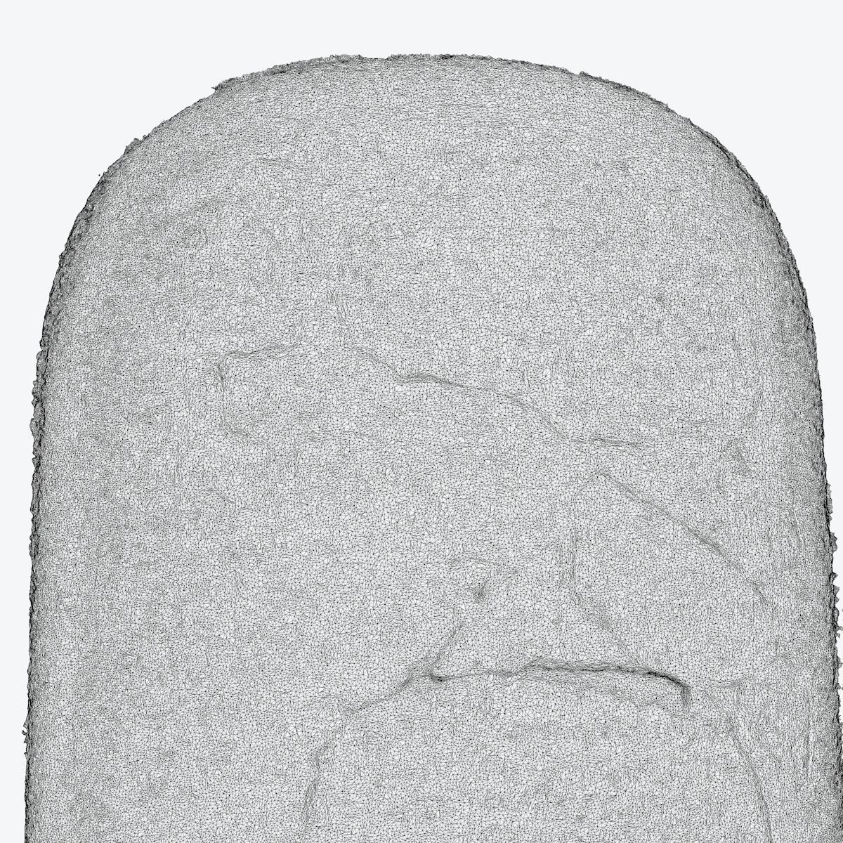 ASSYRIAN - MESHA STELE 3D model_4