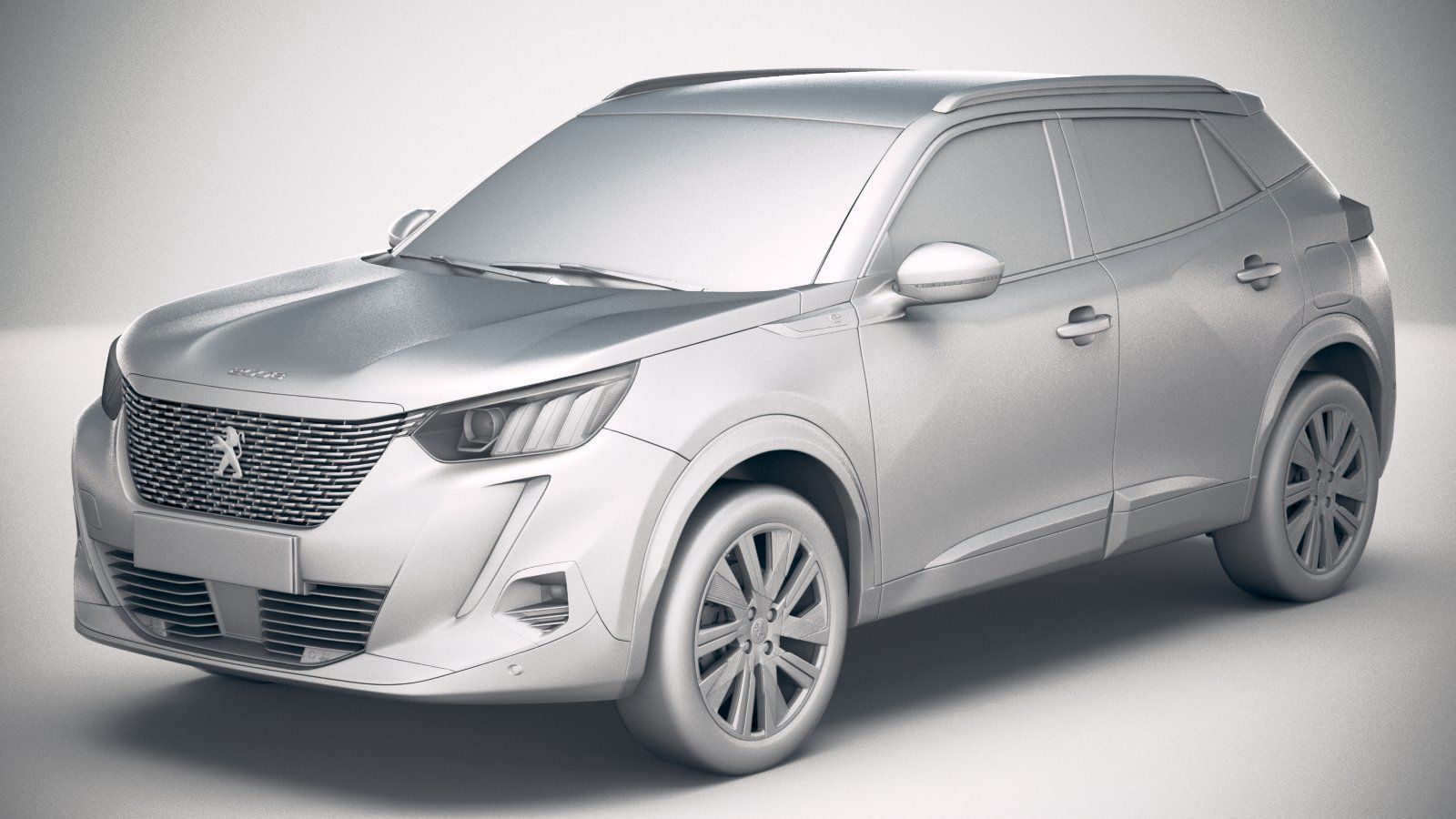 Peugeot e-2008 2020 3D model_17