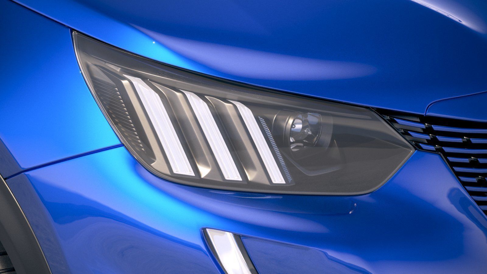 Peugeot e-2008 2020 3D model_15