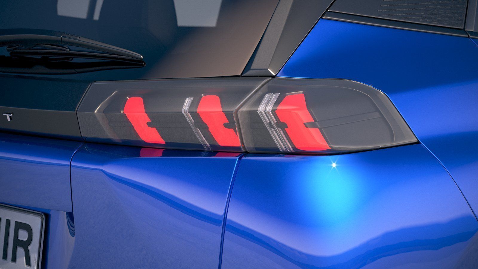 Peugeot e-2008 2020 3D model_16