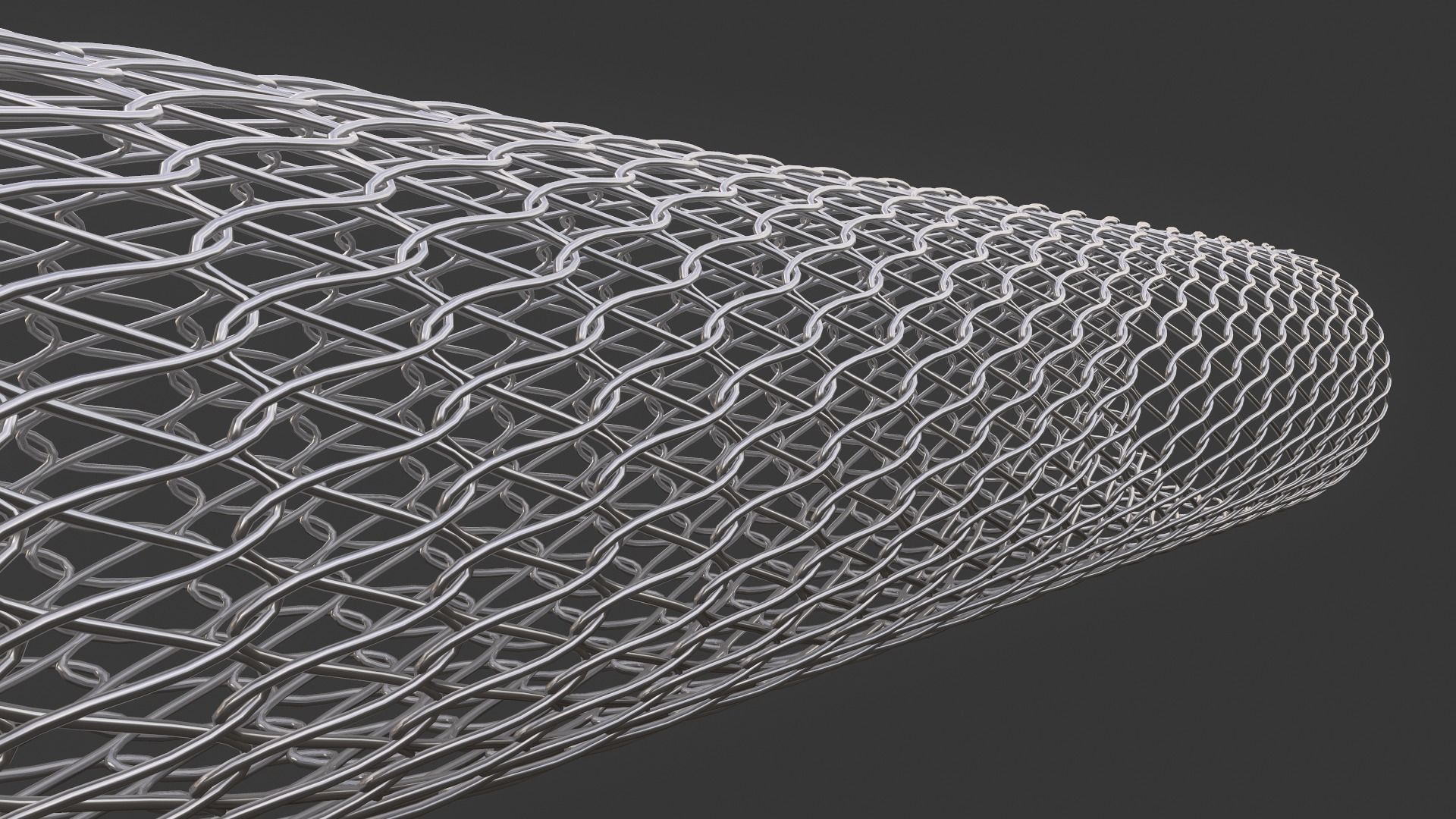 Medical Stent 3D model_1